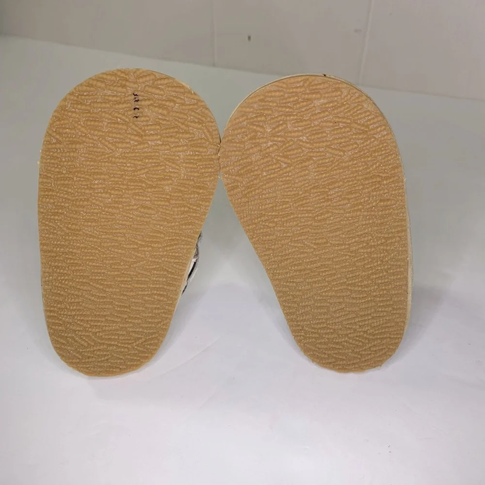 Little Bipsy Baylor Sandals - Camel & Black Stripe
